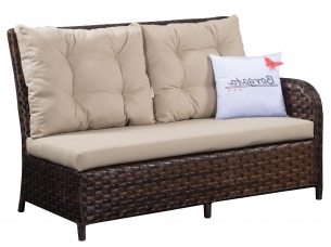 Модуль завершающий 2-х (правый) ARIA CLASSIC brown