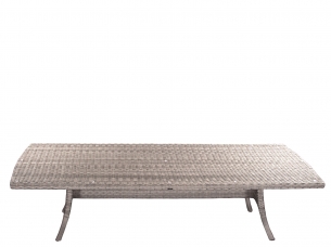 Стол обеденный 315 ODA grey из искусственного ротанга